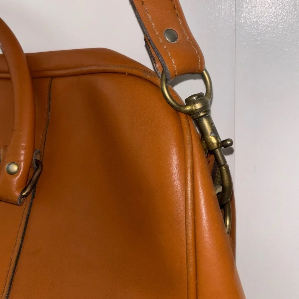 Vintage Condor USA Classic Brown Leather Men's Travel Bag